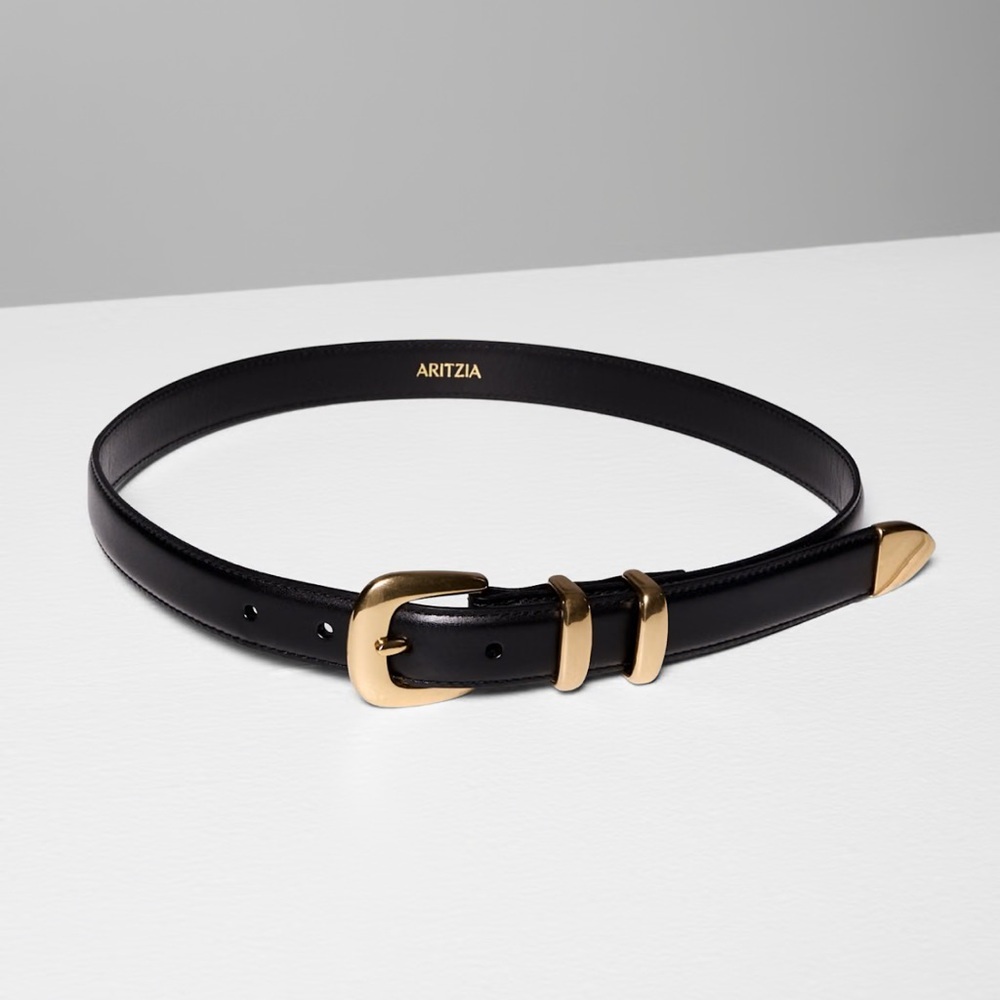 Legendary Solid Brass Leather Belt